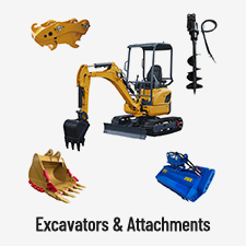Excavators & Attachments